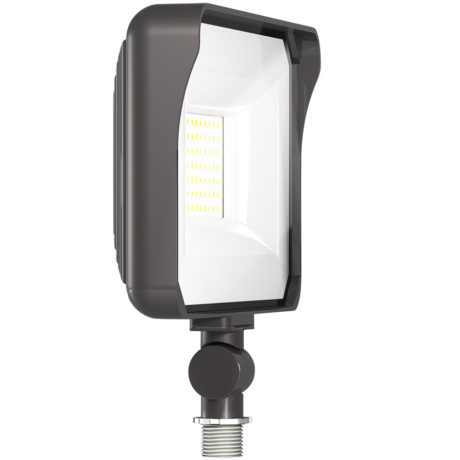 X34 Flood, 55W,5500Lm LED 277V, 5000k, 80 CRI, Bronze