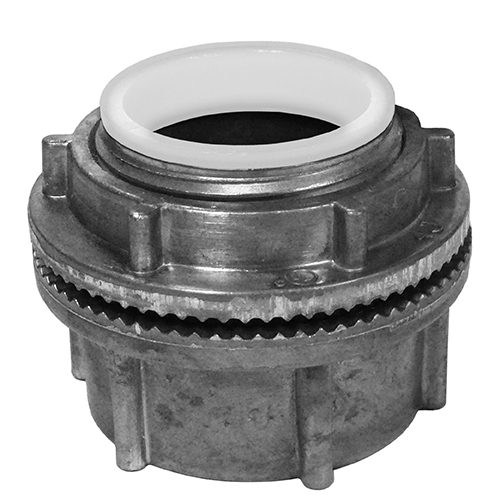 Watertight Insulated Gasketed Conduit Hub, 4 inch, Aluminum Die-Cast