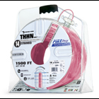 106100709458 PullPro Copper THHN Wire, 14 AWG, Stranded, Pink, 1500 ft