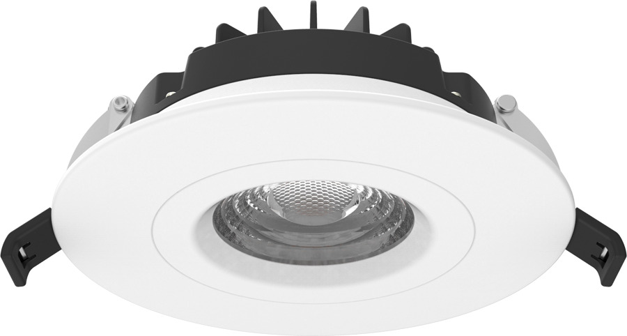 Recessed Downlights 1075 Lumens Gimbal 4 Inch Round 14W 90CRI 3000K 120V White