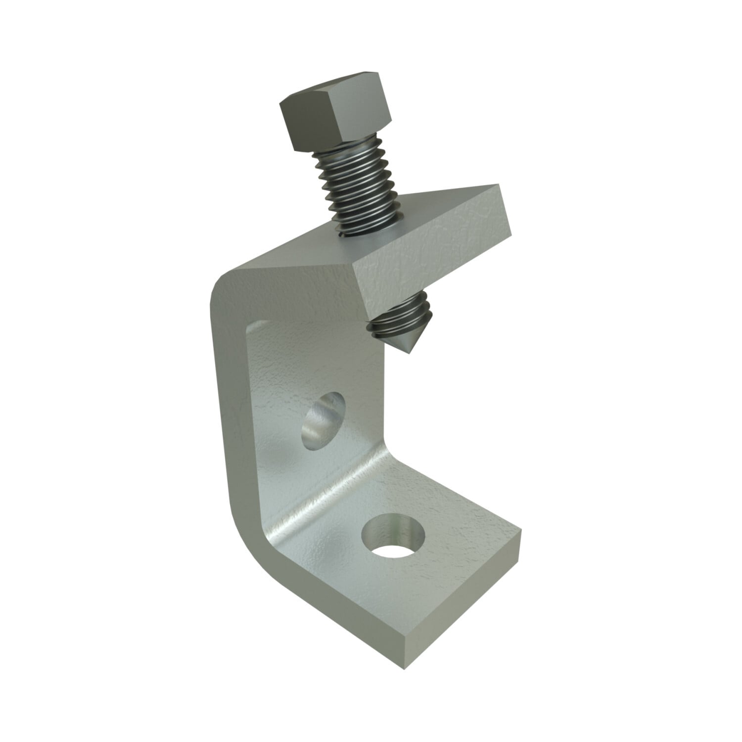 UNISTRUT BEAM CLAMP, 2"x 3-7/16"x 1-1/2", HG