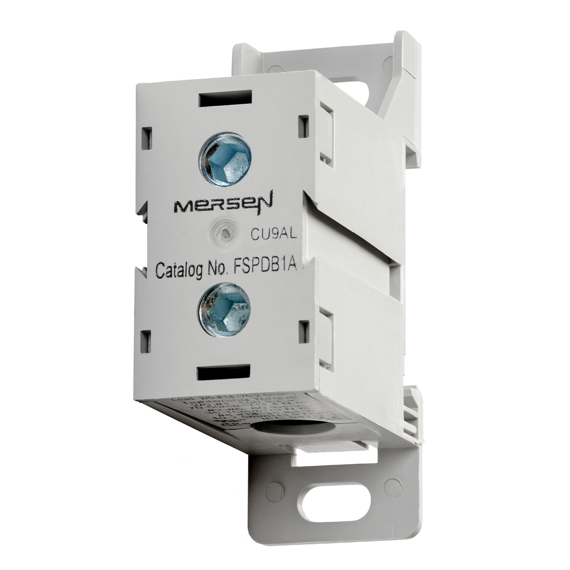FSPDB Series UL 1059 600V 175A - 175A Tin-plated Aluminum 1-Pole 1 - 1