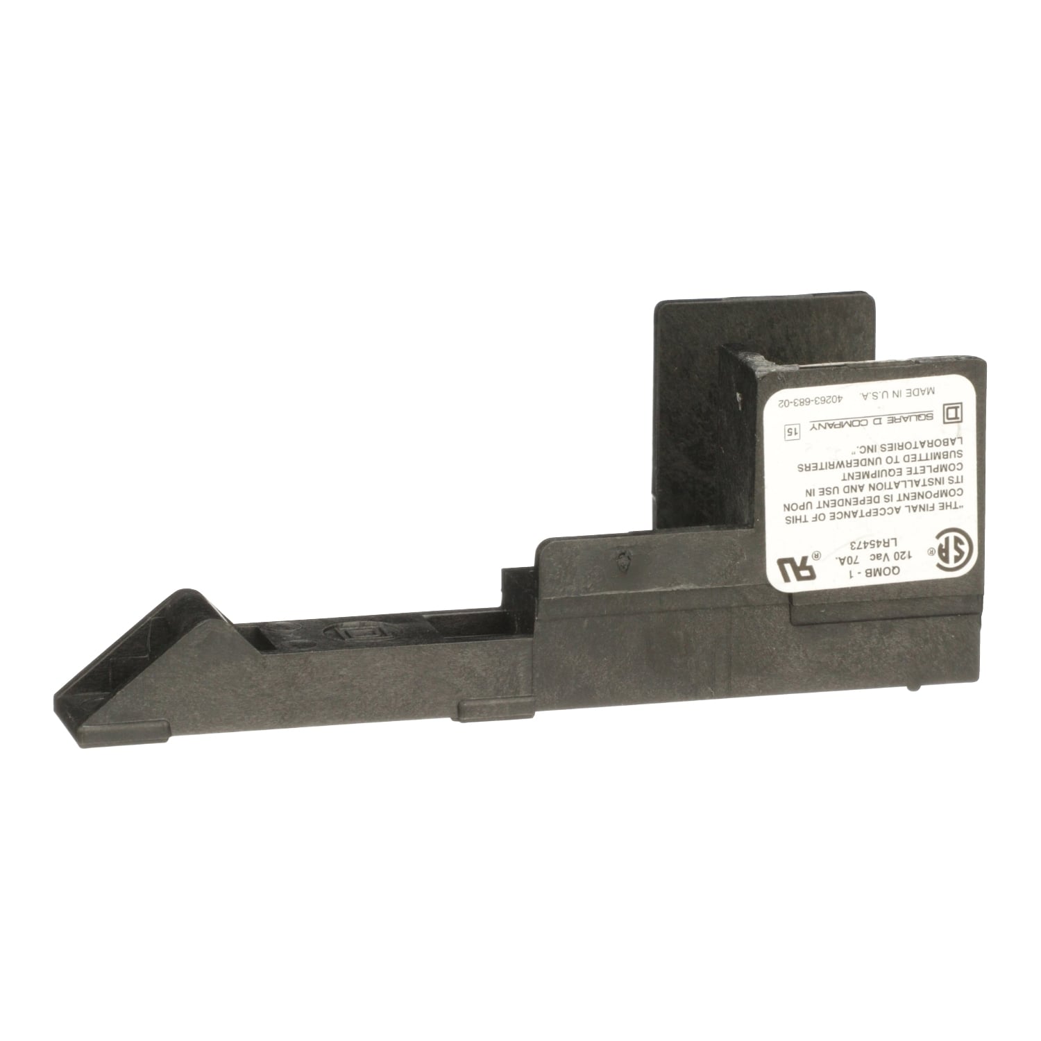 QOMB1 OEM Mounting Base, For Use With QO, QO-GFI, QO-EPD 1-Pole Circuit Breaker, 70 A, 1-Phase