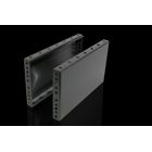 TS Trim panel, sides, H: 200 mm, for W: 500 mm, RAL 7022, carbon steel