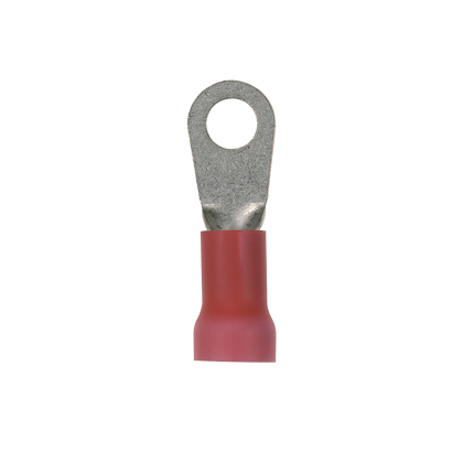 Ring Terminal, large wire, expanded viny
