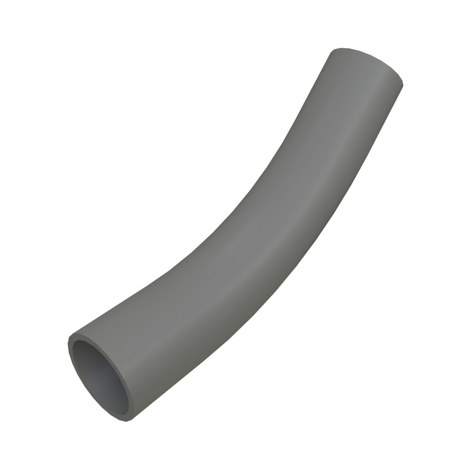 6 in x 45 deg x 36 in Bend Radius PVC Schedule 80 Elbow, Plain End