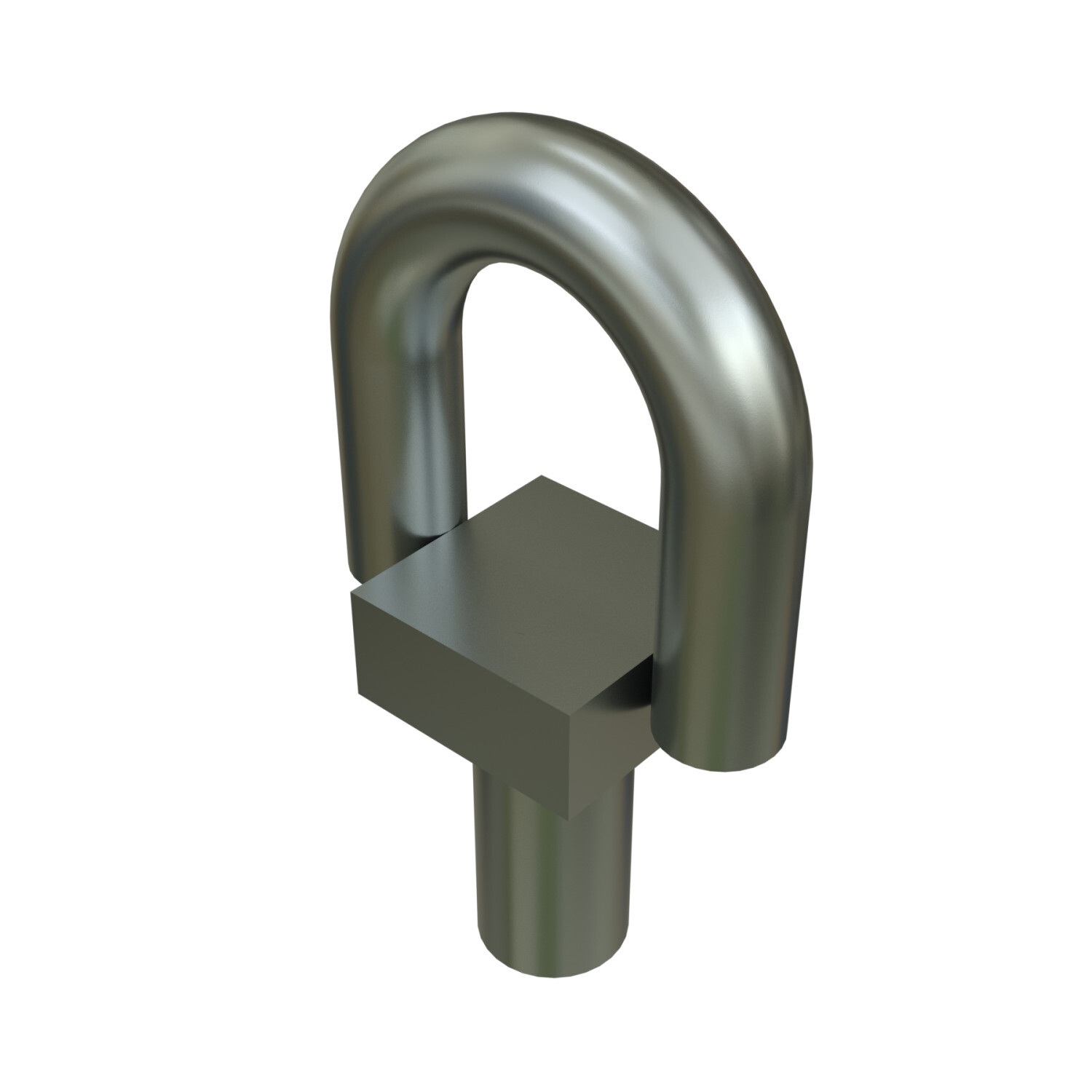 M2350-EG Swivel Hanger, 600 lb, 1/2-13 Rod, HRPO Steel, Electro-Galvanized, Domestic