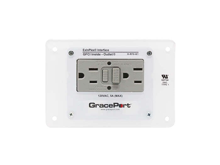 PANEL INTERFACE CONNECTOR, PMH, NO HOUSING, UL TYPE 1, GFCI INSIDE-OULTET, NO CB