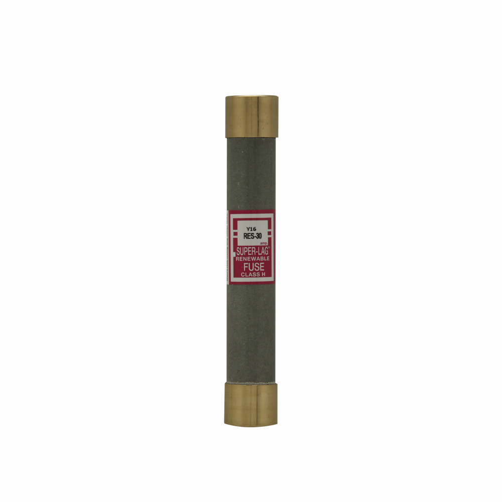 Eaton Bussmann Series RES Fuse, Renewable Fuse, Renewable, 5 A, 600 Vac, 10 kAIC at 250 Vac interrupt rating, Class H, 10 units