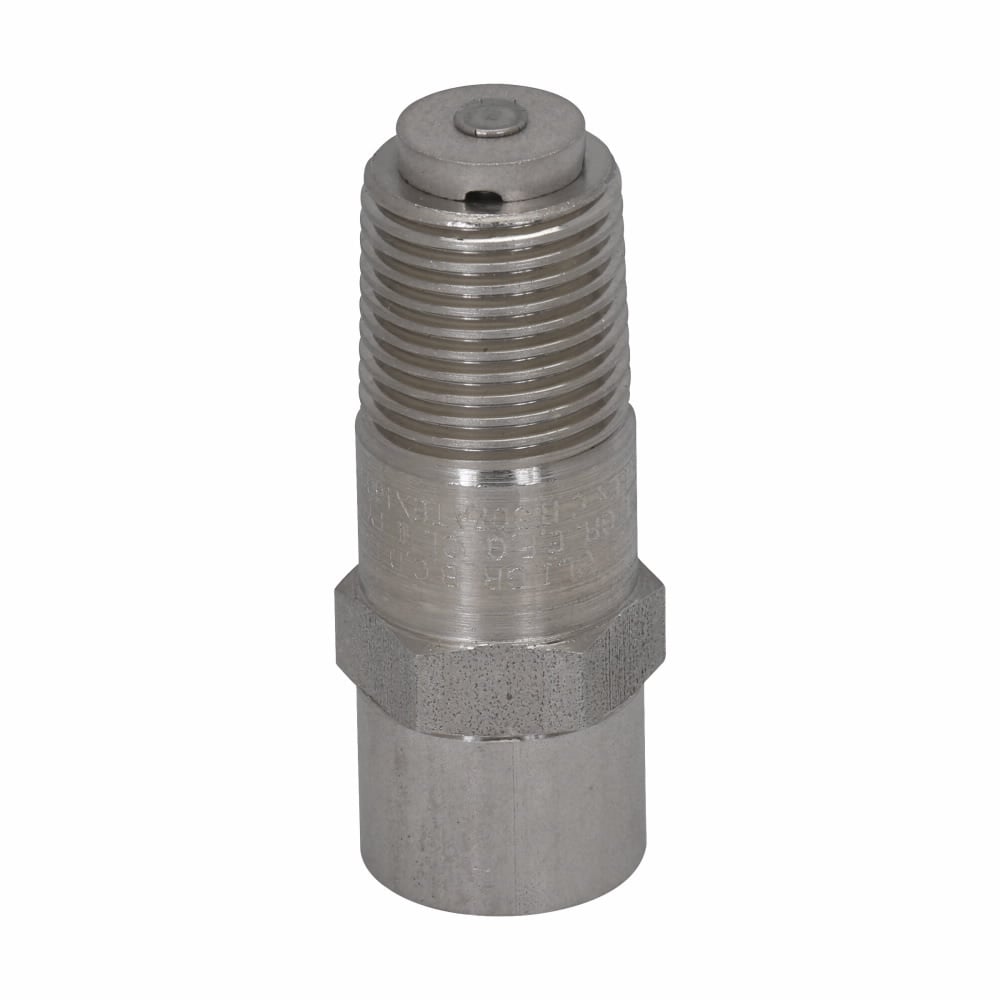 Eaton Crouse-Hinds series ECD Type 4X drain, Stainless steel, 3/8"