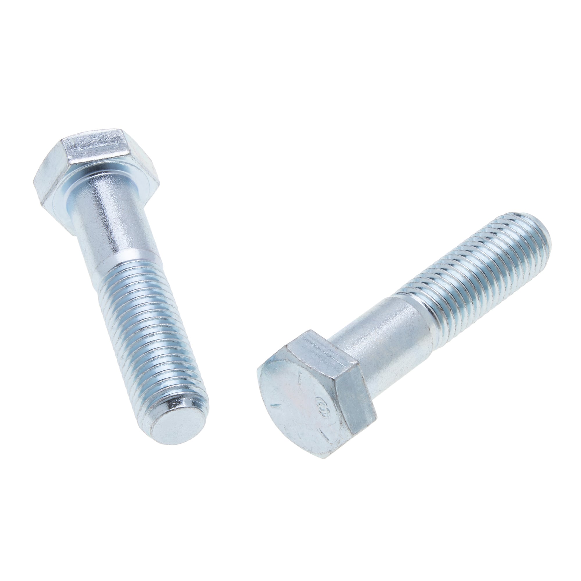 3/8-16 x 2-1/2 Grade 5 Hex Bolt USA Made Steel Zinc
