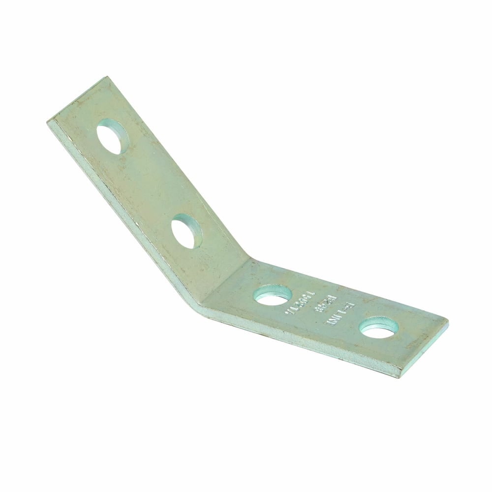 Eaton B-Line series open angle, 2.7" H x 6.03" L x 1.62" W, Steel, Stainless steel type 304, 1/4" Gauge