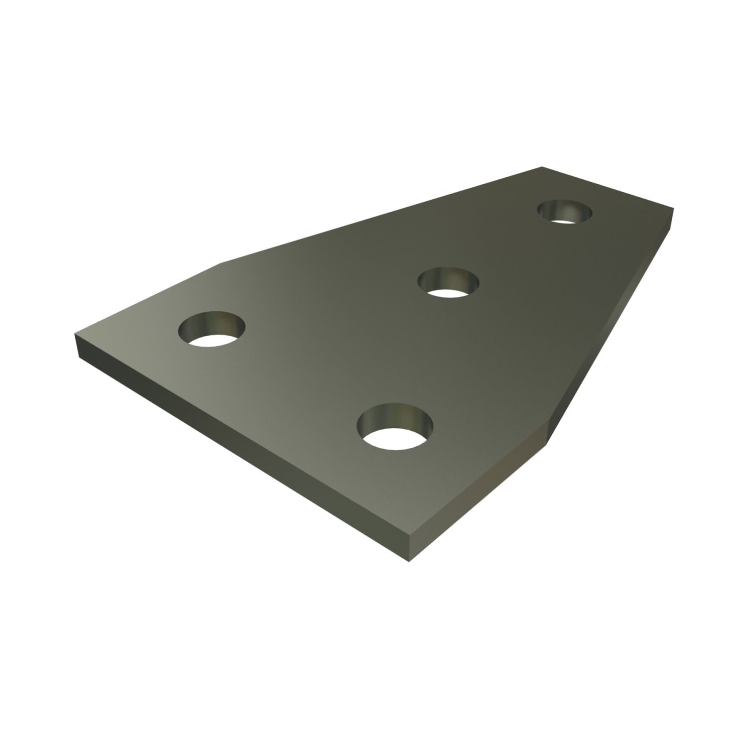 UNISTRUT FITTING, 3-1/2"x 1/4"x 5-3/8", EG