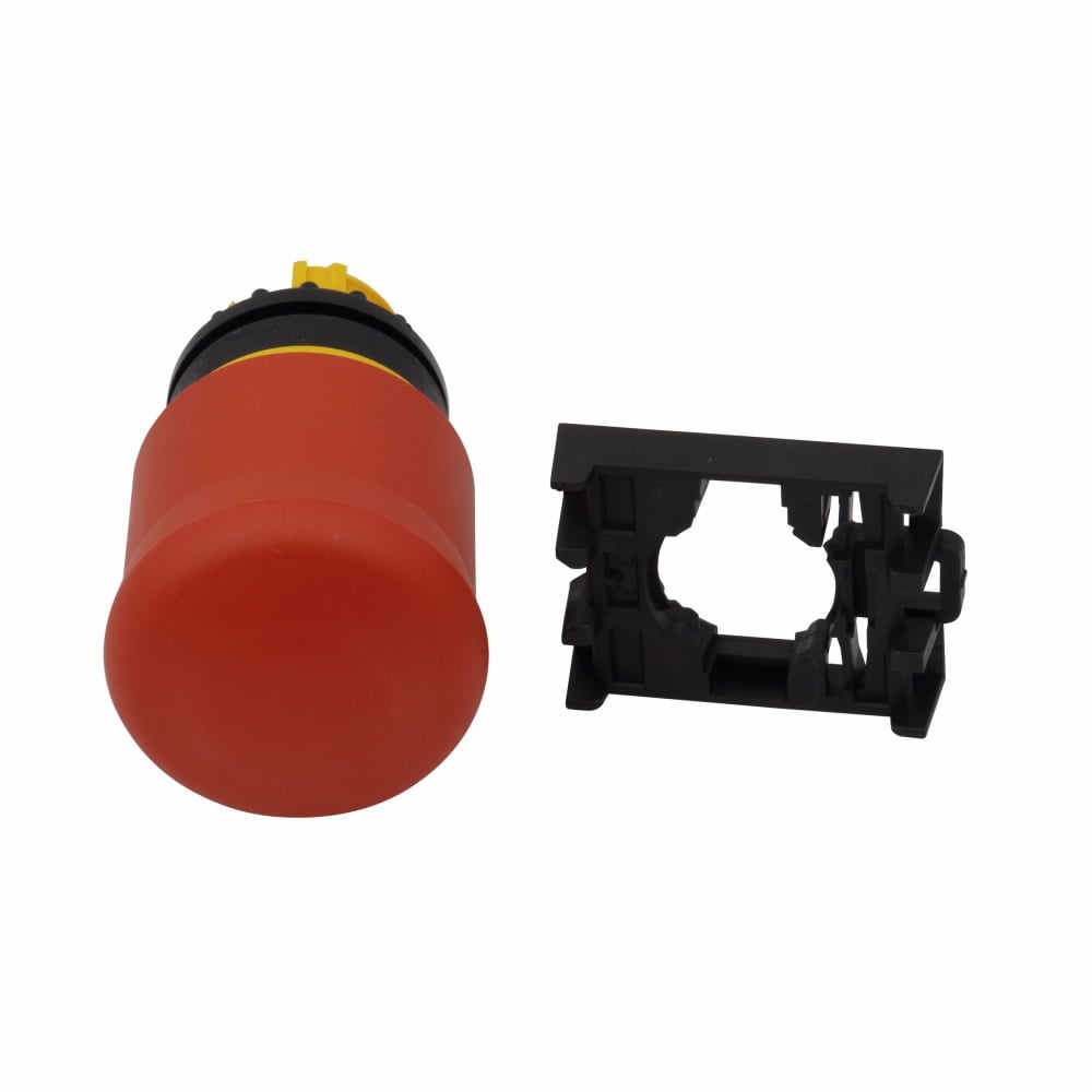 Eaton M22 modular pushbutton, M22 Modular Push-Pull Emergency stop Operator, 22.5 mm, 35 mm Pushbutton, Push -Pull, Non-illuminated, Butto Red, IP67, IP69K, NEMA 4X, 13, 100,000 Operations