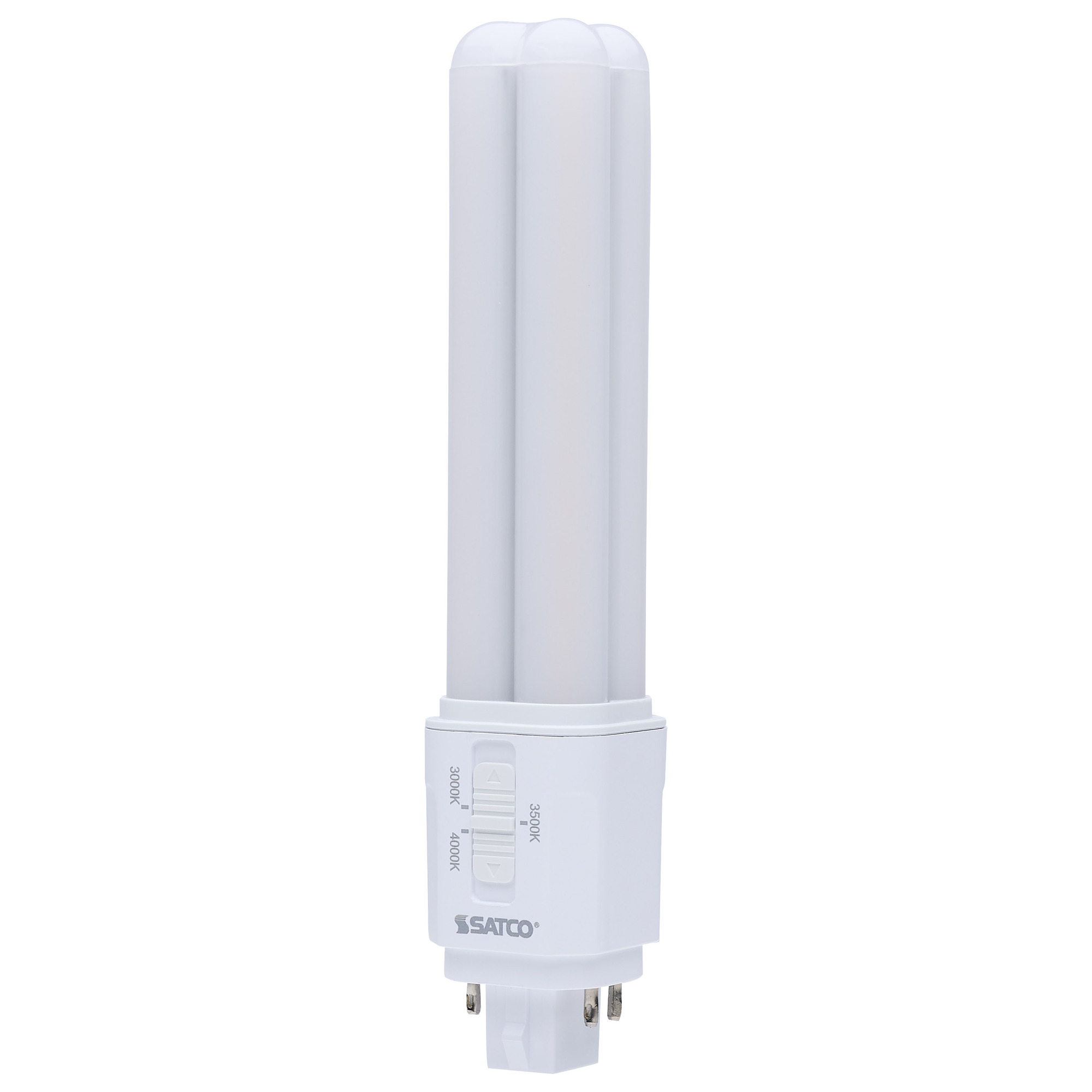 9.5 Watt LED PL - 30K/35K/40K CCT Selectable - G24q Base - Type A