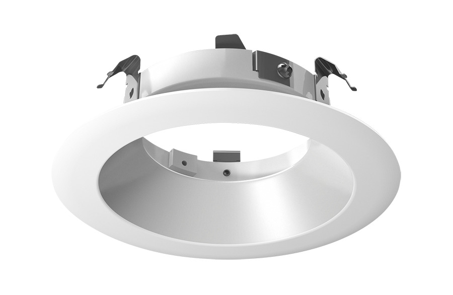 Halite 4 Inch Trim Round Downlight, White