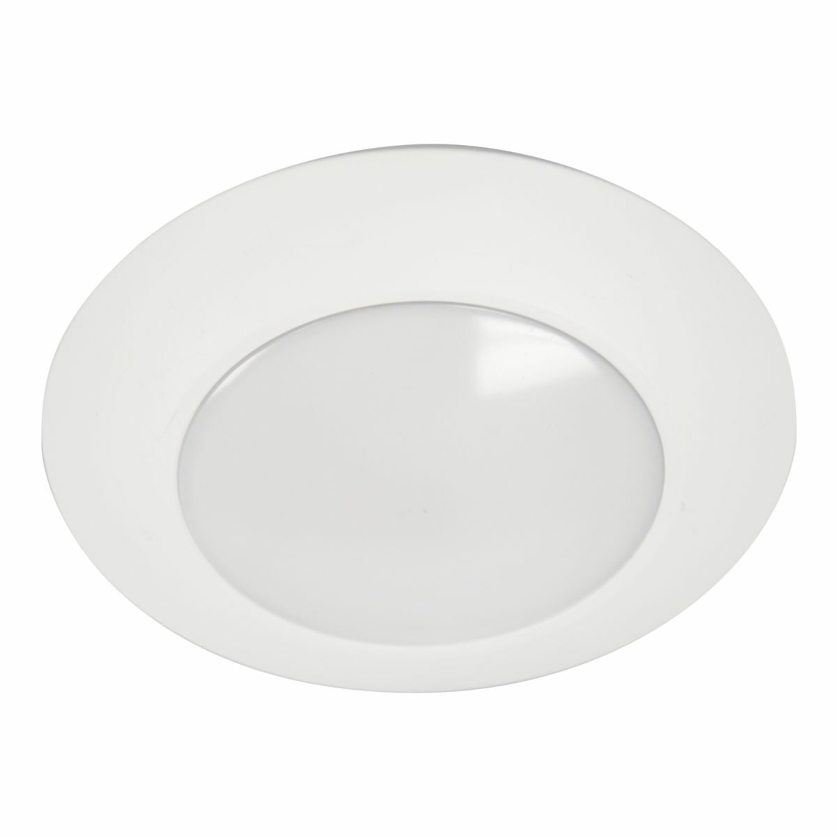 6" LED surface light, 900lm, 3000K, White, 6 bulk pack