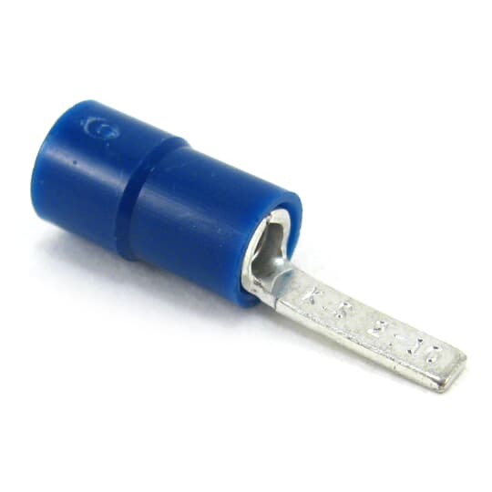 Insulated Nylon  Blade Terminal for Wire Range 16-14, Blue