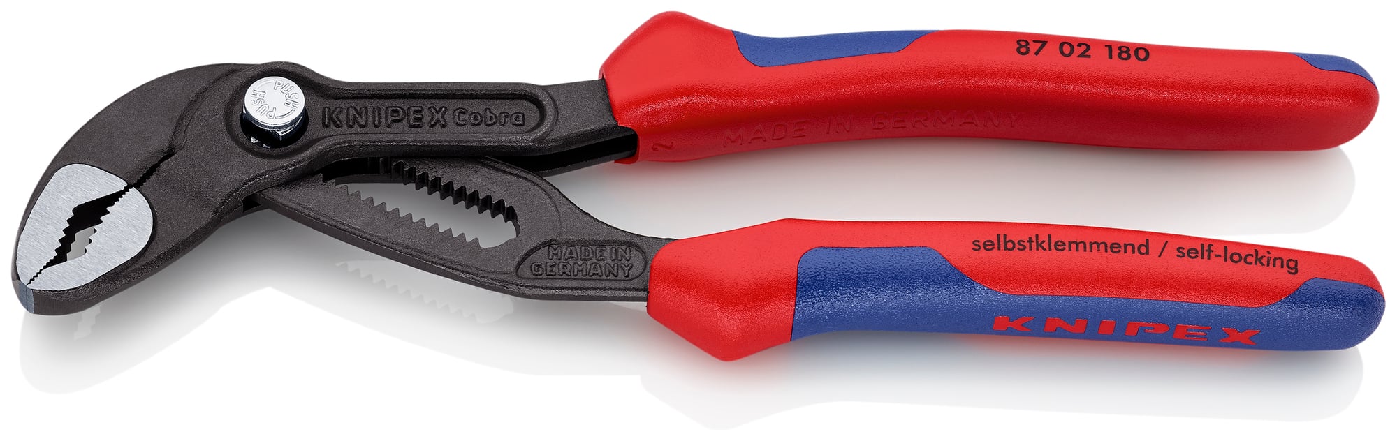 Cobra Water Pump Pliers, 7 1/4 in., Multi-Component