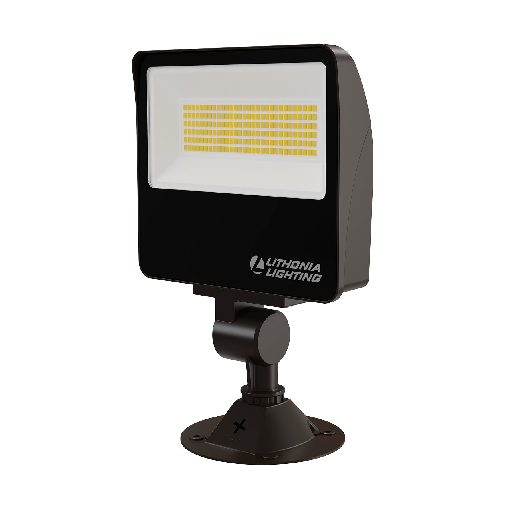 The Lithonia Lighting ESXF LED all-in-one floodlight gives you the superior illumination you want. ESXF delivers easy access to adjustable lumen output, color switching, and a selectable photocell, so you always have the luminaire you need on the spot. Choose your mounting with two popular mounting options standard in each box.