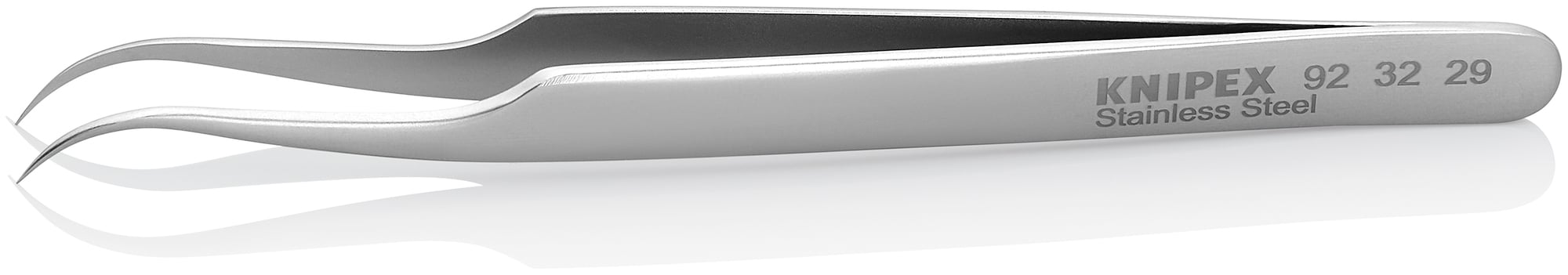Stainless Steel Gripping Tweezers-Needle Point Tips, 4 3/4 in., 0.25 mm TT, 0.30 mm TW