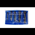 Screw Extractor Double Edged Set 5 Parts (Size 1-5 In Vinyl Pouch)