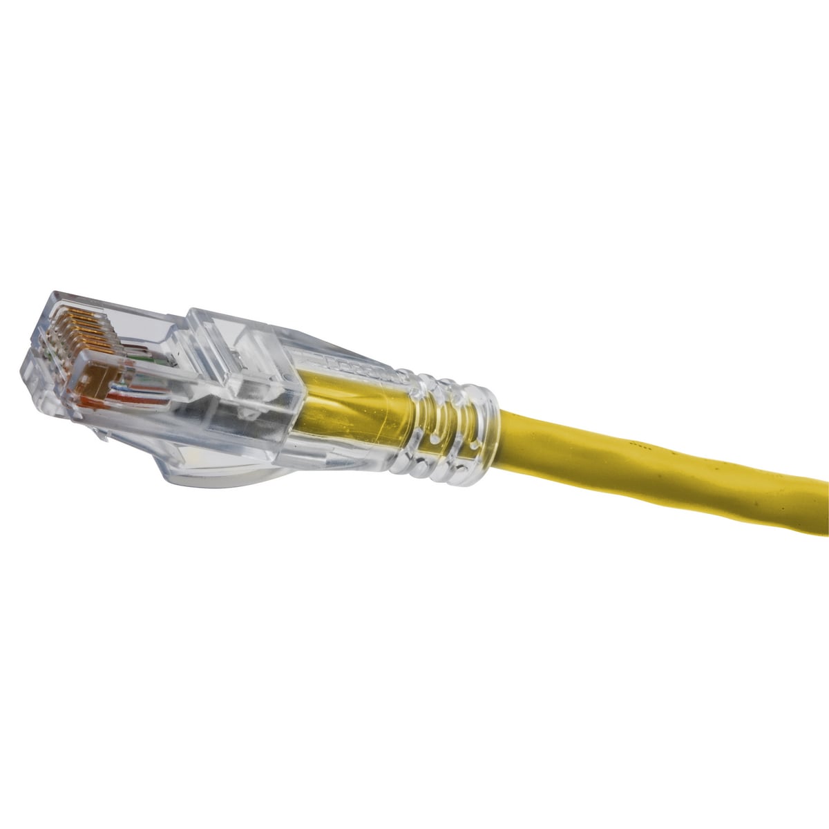 Patch Cord, Speed Gain, Cat5E, Slim, Yellow, 3'