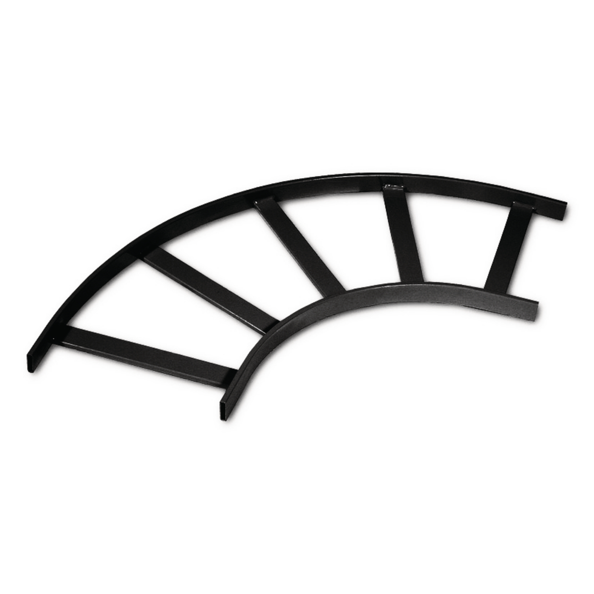 NEXTFRAME Ladder Rack, Flat Turn, 12", Black