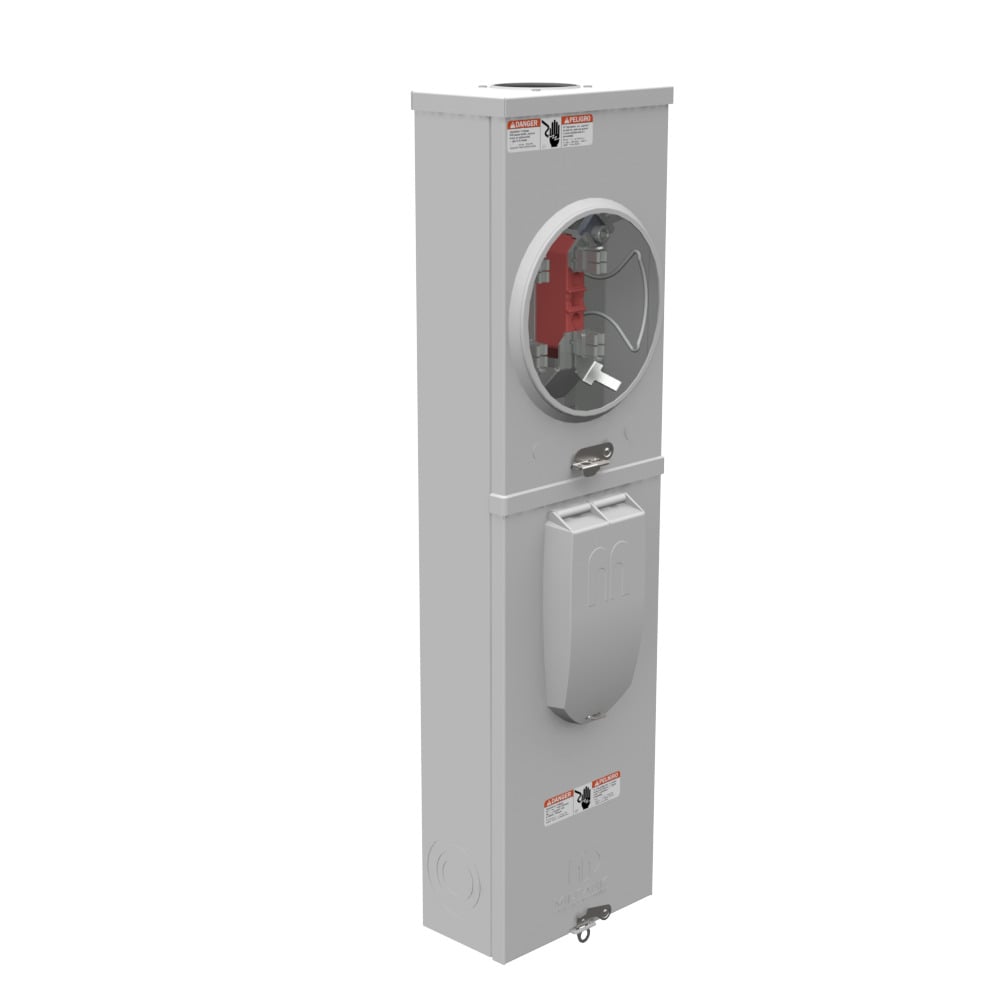 U5842RL200KK Single Position Meter Socket with Main Breaker, 2