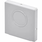 Eaton B-Line series wireway end, No knockout, Wireway end, NEMA 1 rated, Steel, ANSI 61 gray painted, 2.5" X 2.5"