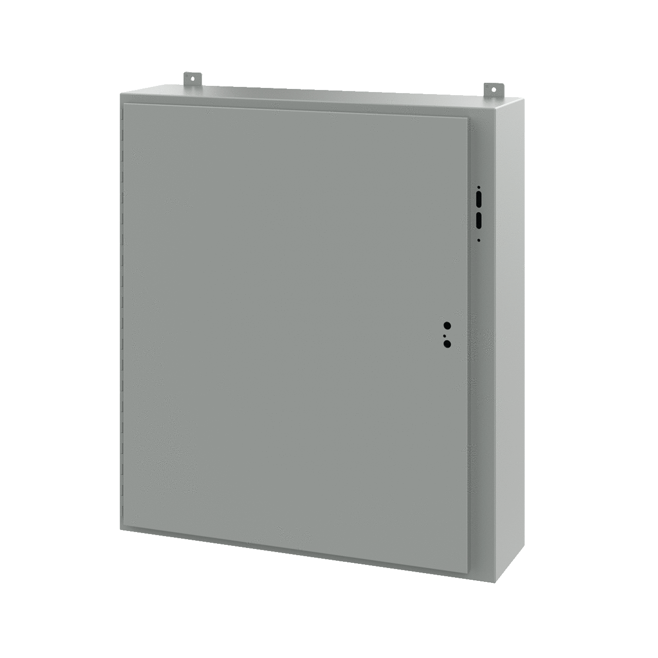 Disconnect Enclosure without Handle Type 12, 42.00x37.38x10.00, Gray, Steel