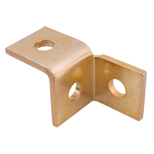 Fitting, Left Wing Shape, Length 1-7/8 Inch, Height 1-3/4 Inch, Width 1-5/8 Inch, Hole Diameter 1 Inch, Steel