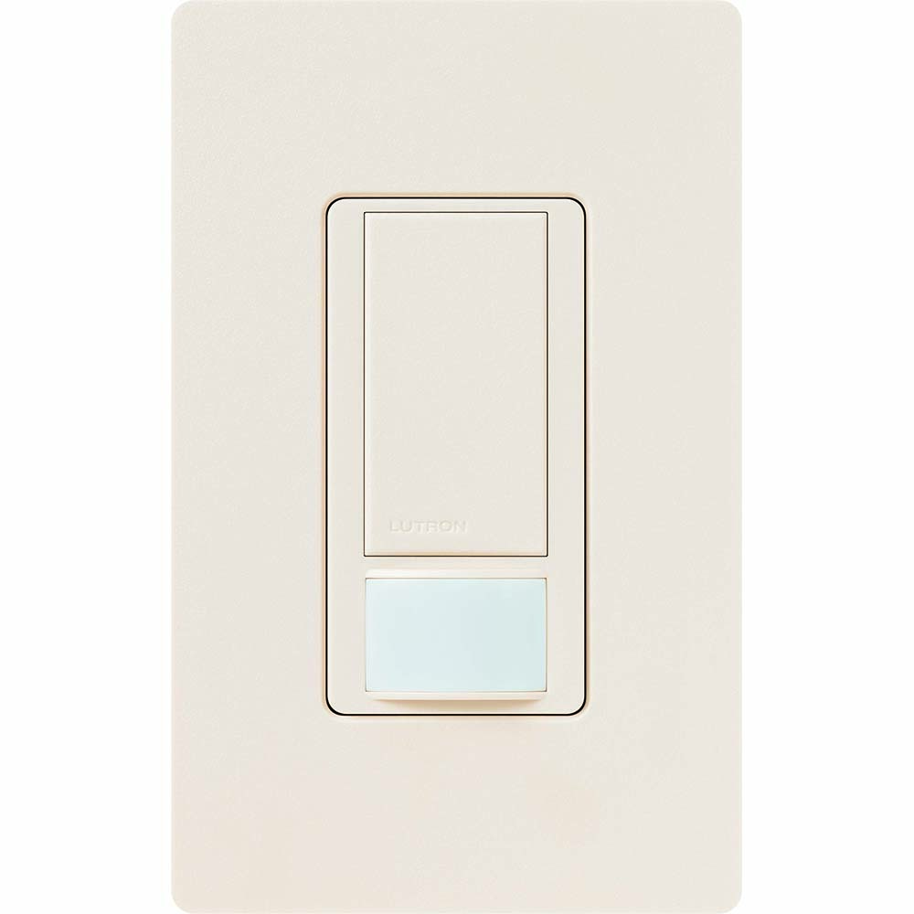 Lutron Maestro 5 Amp Single-Pole or Multi-Location Motion Sensor Switch, Eggshell