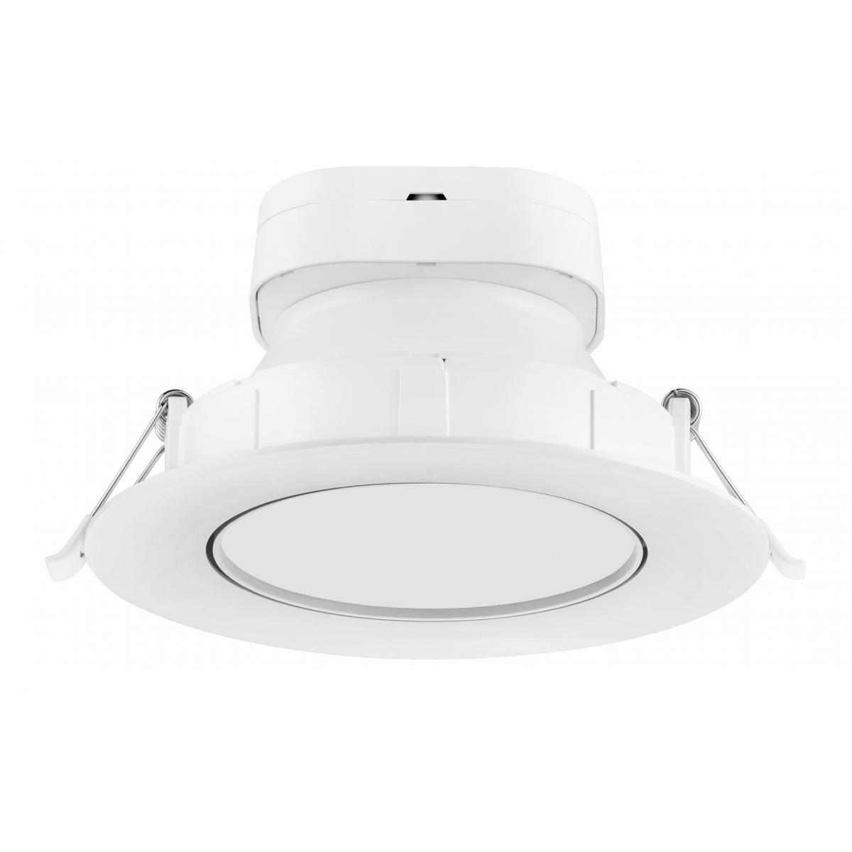 9 Watt LED Direct Wire Downlight - Gimbaled - 6 Inch - 3000K - 120 Volt - Dimmable