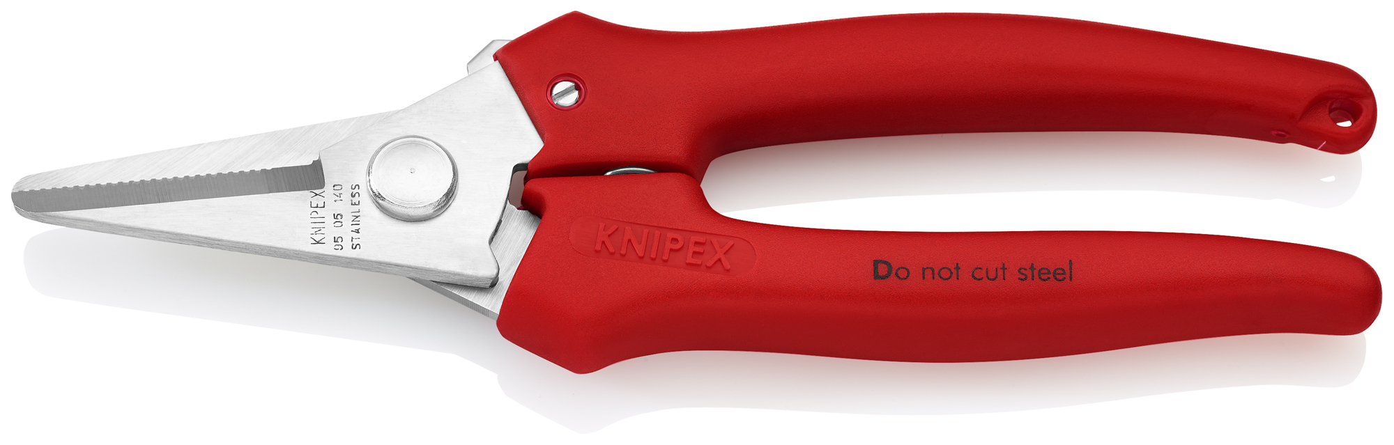 Combination Shears, 5 1/2 in., Plastic Coating