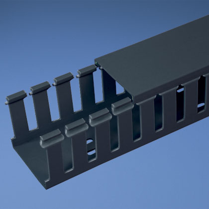 Slotted Duct, PVC,4X5X6FT,Intrinsic Blue 