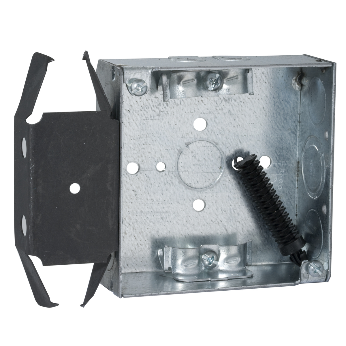 4 In. Square Boxes, 1-1/2 In. Deep - Welded with NMSC Clamps