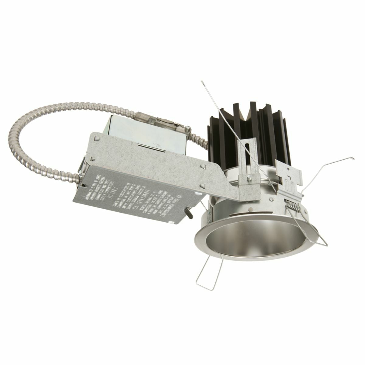 6" LED Medium Beam Reflector, Self Flanged, Specular Clear Finish