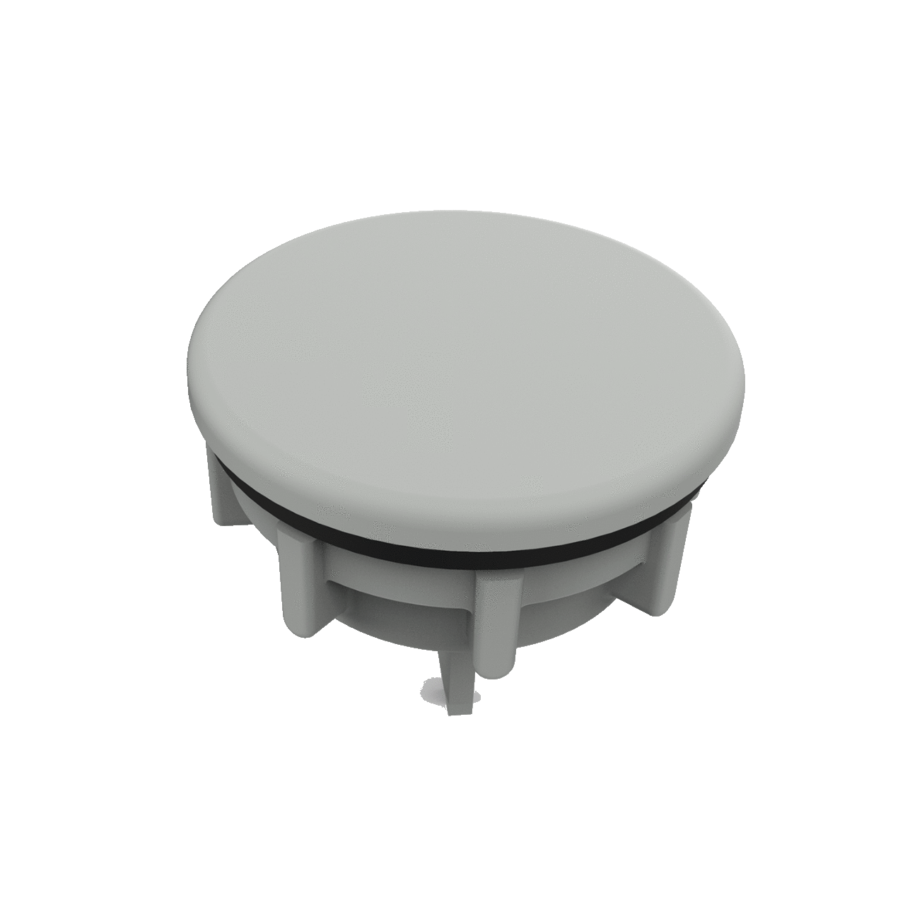 Hol-Sealers Non-Metallic Hole Seal, 1.57 Dia., Plastic