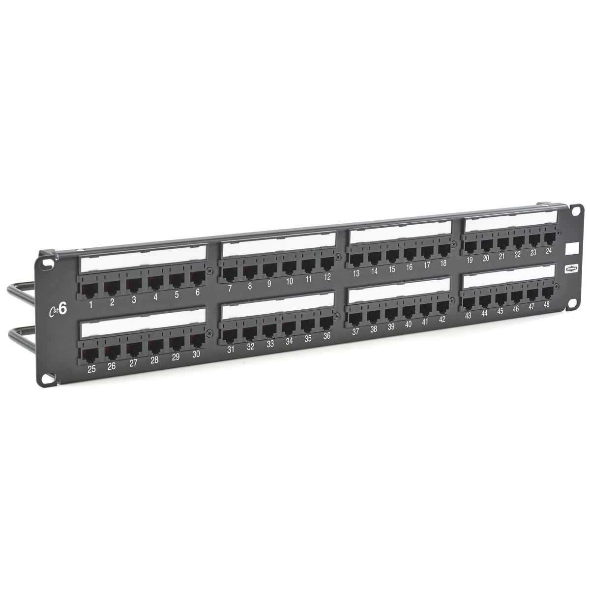Patch Panel, Cat6, 48-Port, UniversalWiring