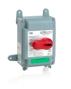 MS4X-403 Powerswitch MS4X Non-Fused Non-Grounding Manual Motor Starter, TPST Action, 3 Poles, NEMA 4X/IP67 Enclosure