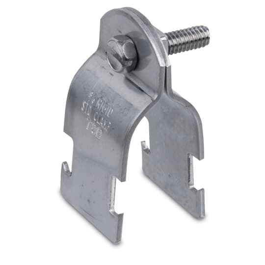 701-2-1/8EG Superstrut 701 Pipe Strap, 1300 lb Load, 2-1/8 in OD, Steel