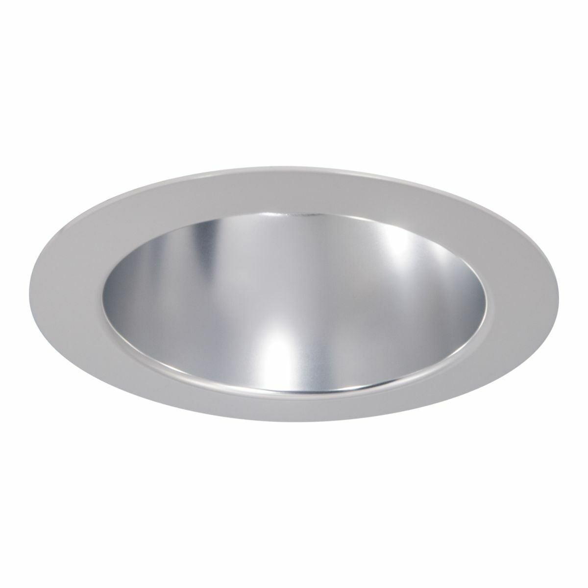 4" Conical Reflector, Wide Distribution, Specular Clear