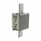 Eaton Bussmann series low voltage NH Fuse, Live gripping lug, 690V, 250A, 120 kAIC, Combination fuse status indicator, fuse, Blade end connection, Class C gL/gG, Square-body with knife blade contact, Ceramic body
