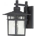Cove Neck - 1 Light - 14" Outdoor Lantern with Clear Seed Glass