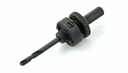 Bi-Metal Hole Saw Arbor, 7/16" Hex 1-1/4 x 6"