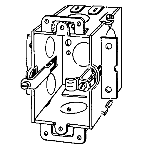 Features:Gangable, Configuration Ears Support GFCI, With 1/2 And 21/32 IN Conduit Knockout, Nonmetallic Sheathed CL-26 Cable Clamps, Standard:UL E18095, Number Of Outlet:11, Material:Steel, Size:2 X 2.5 X 3IN, Cubic Capacity:12.5CI