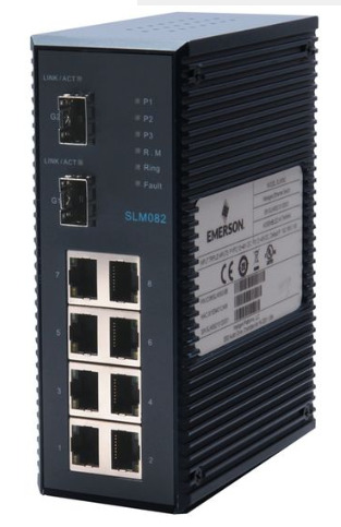 Industrial 10-port managed switch