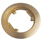 One-Piece Carpet Plate for Flush Service Floor Boxes, 5-11/16 Inch Diameter, Brass
