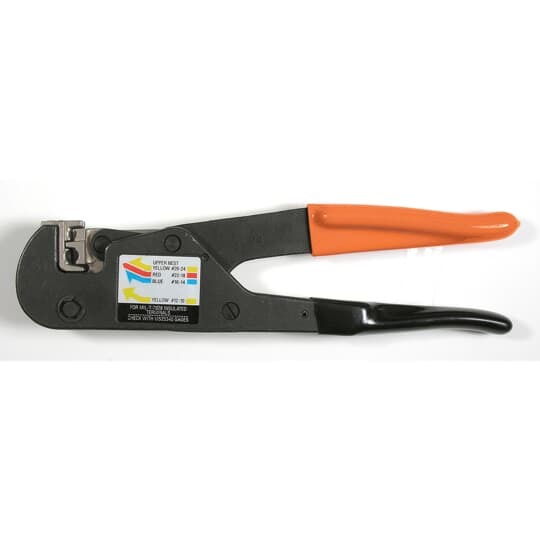 Heavy Duty Hand Tool for Crimping RA, RAX, RB, RBC, RC Nylon Insulated Terminals